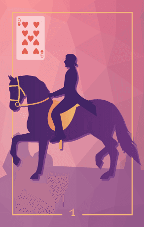 Carta do baralho Lenormand Europeu