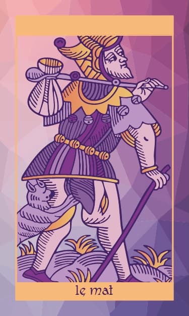 Le Mat do Tarot de Marseille